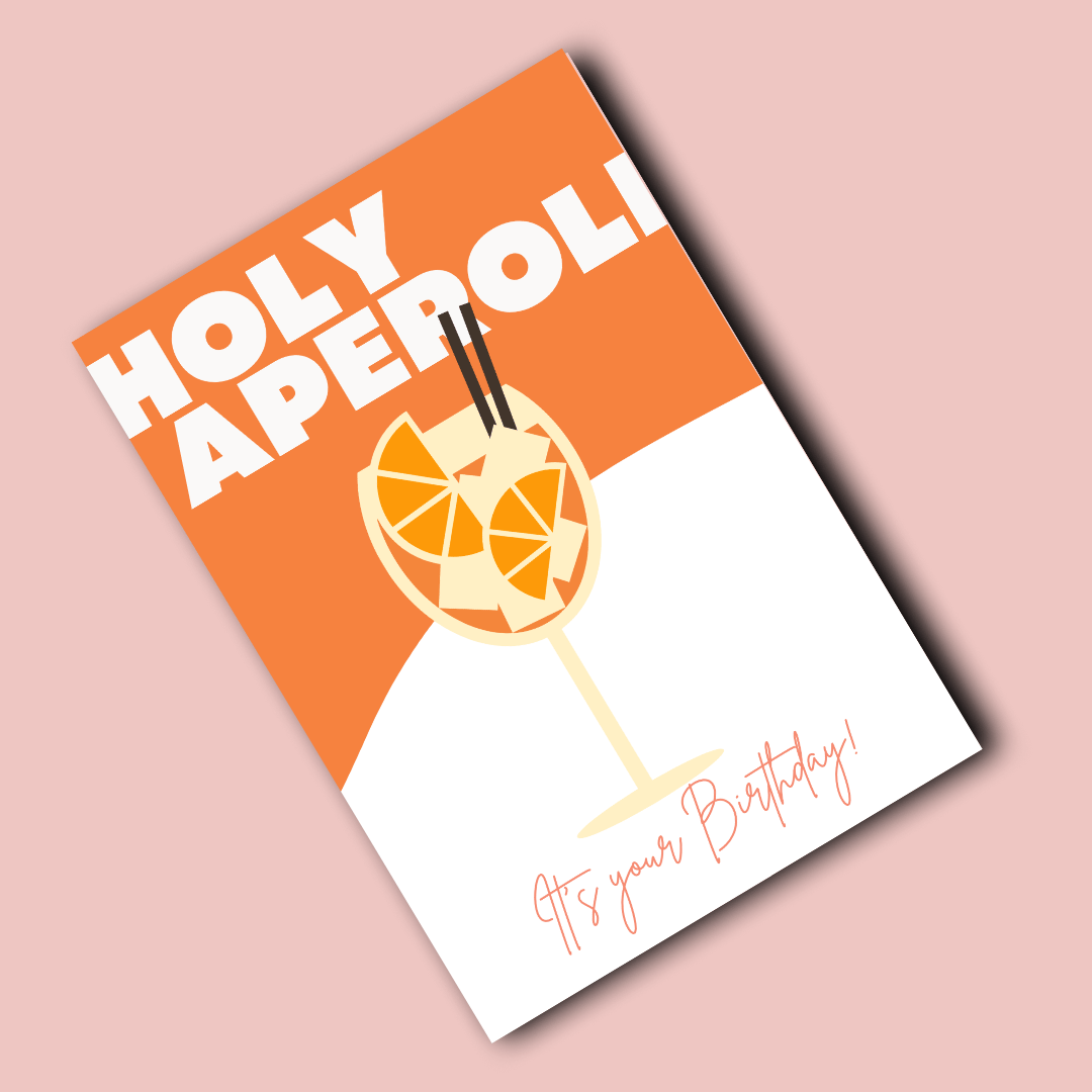 Klappkarte | Holy Aperoli