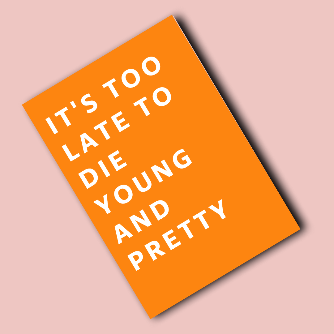 Klappkarte | young and pretty