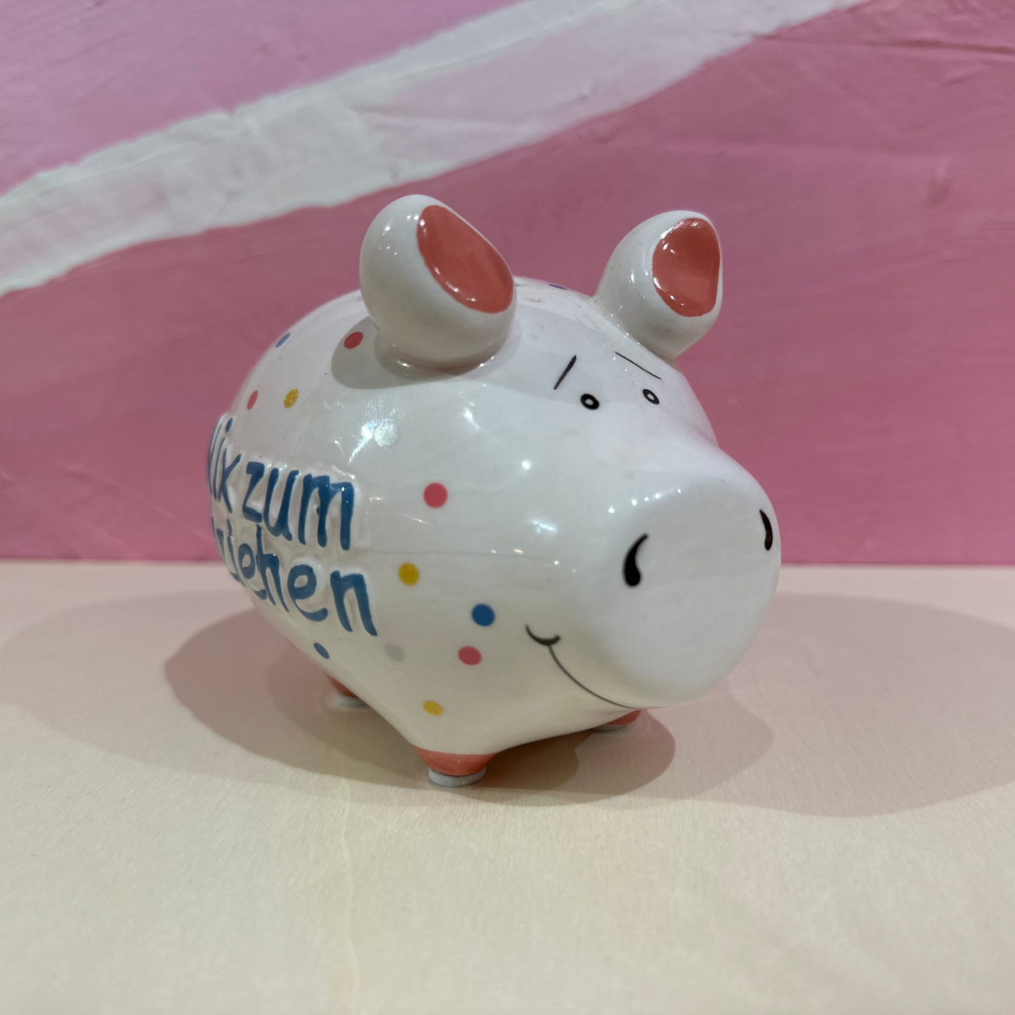 Sparschwein nix zum anziehen