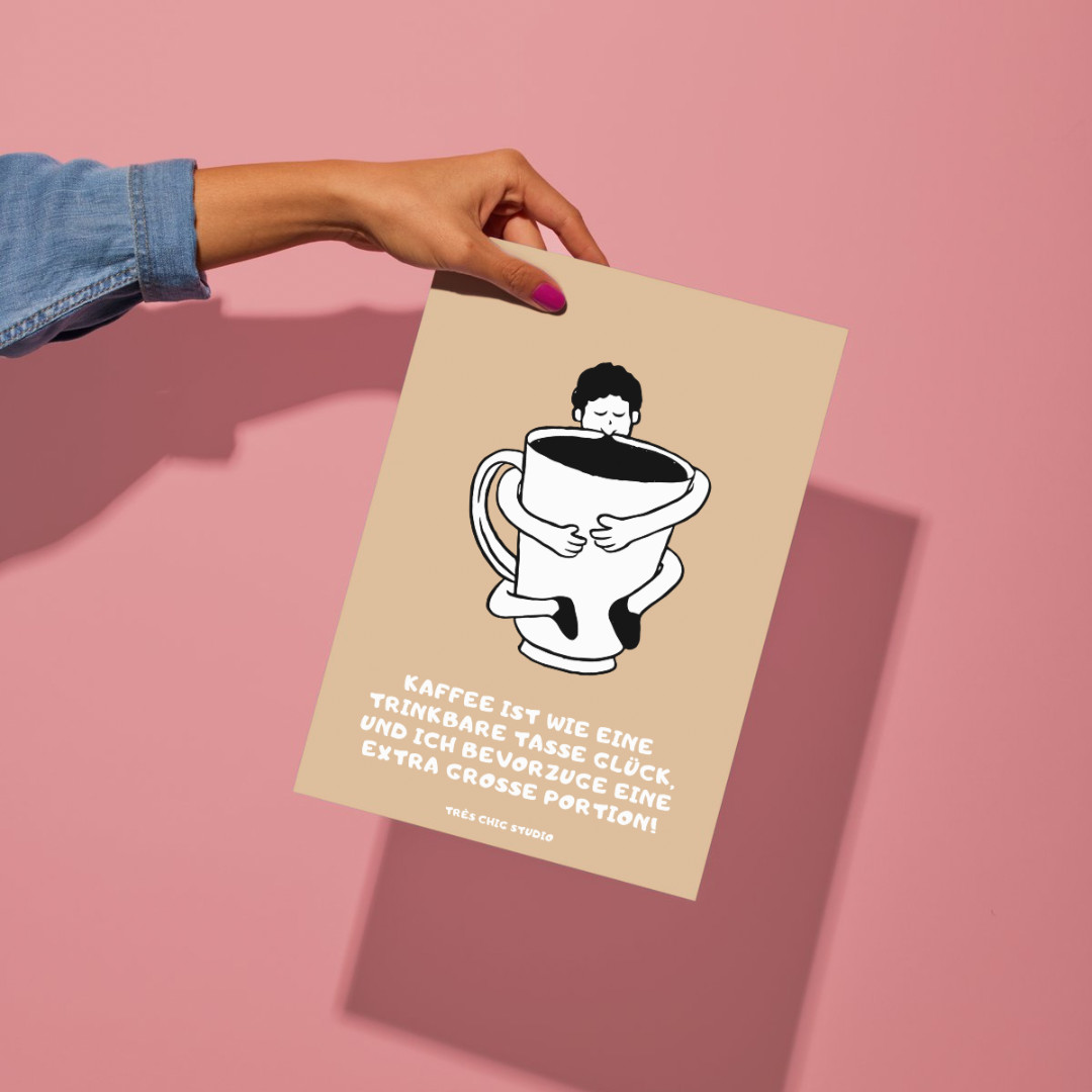 Poster - trinkbares Glück