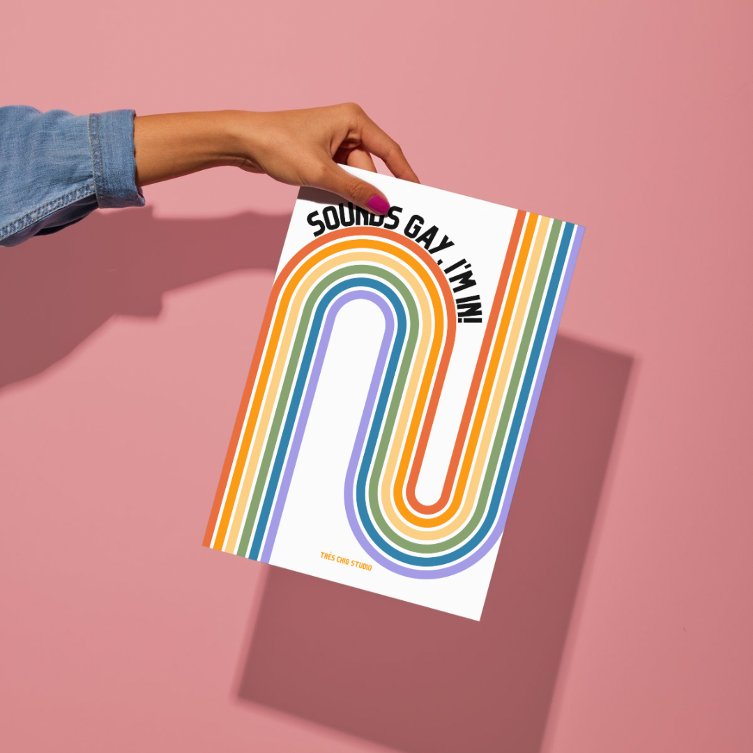 Poster - Sounds Gay, i'm in!