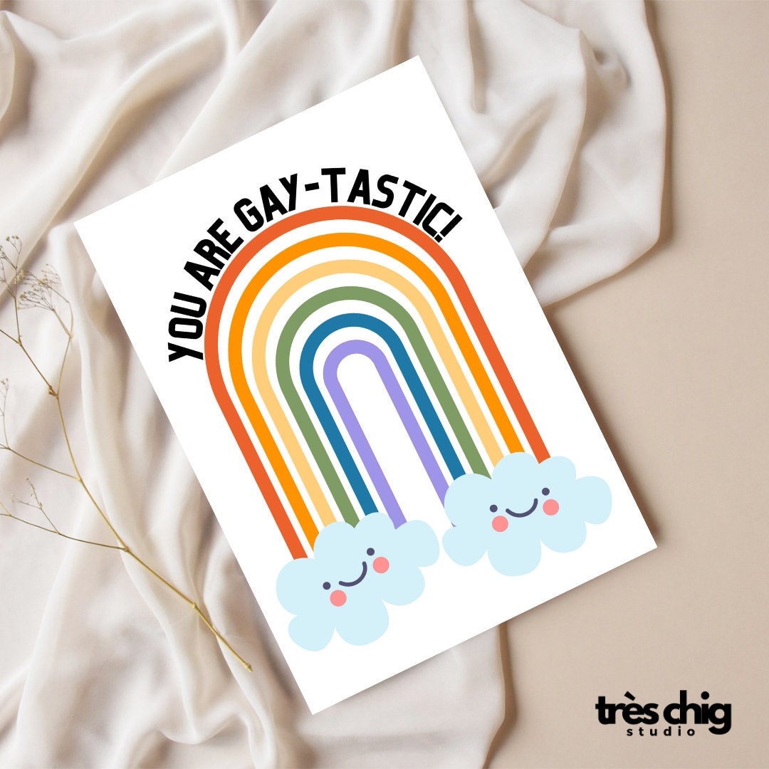 You are Gay-Tastic! | Postkarte