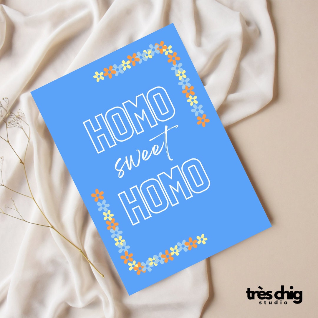 Homo sweet Homo | Postkarte