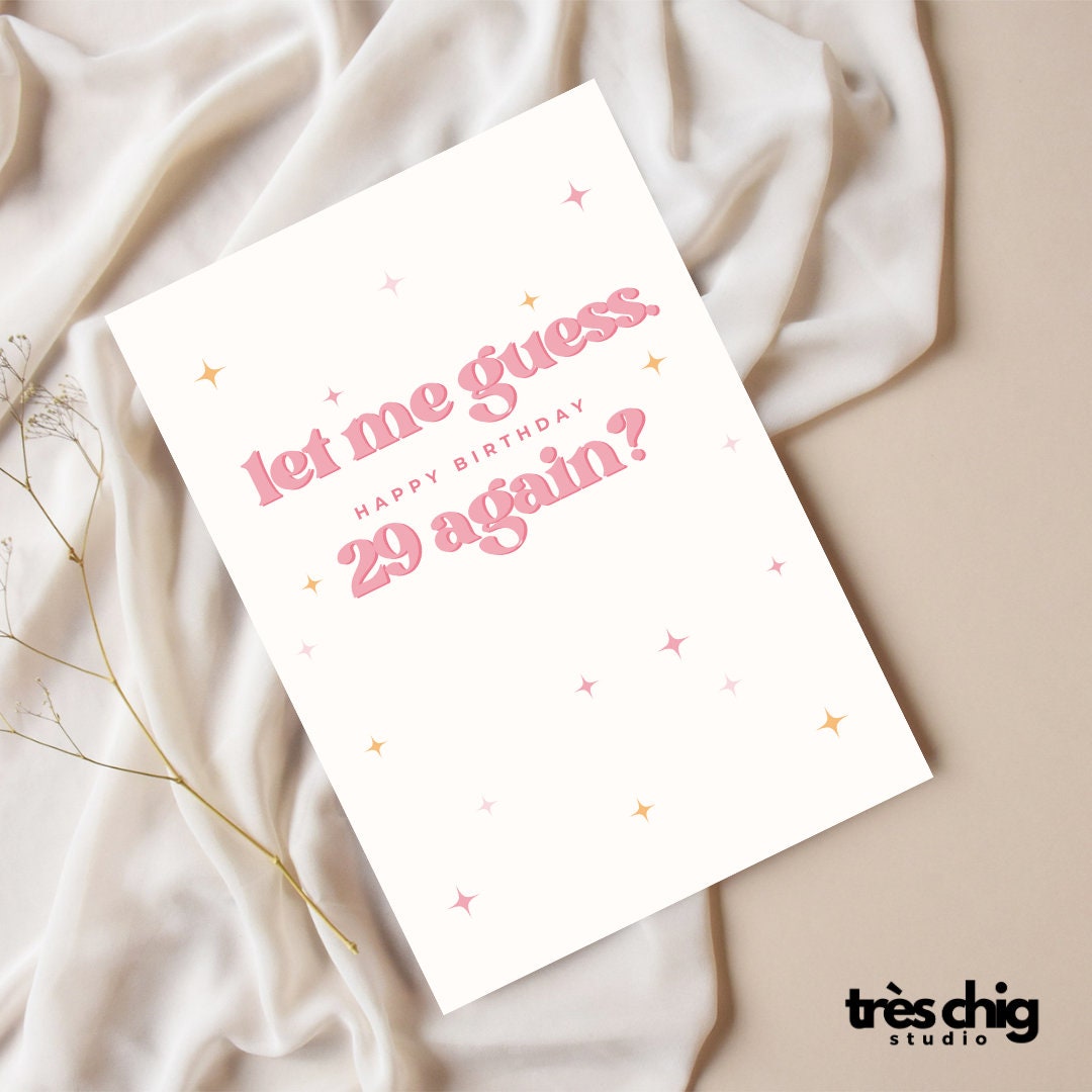 Let me guess 29 again? | Postkarte