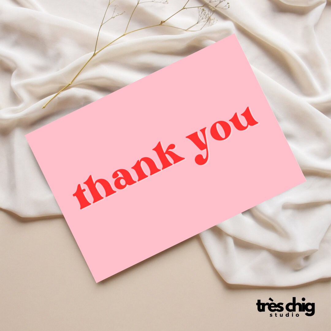 Thank You | Postkarte