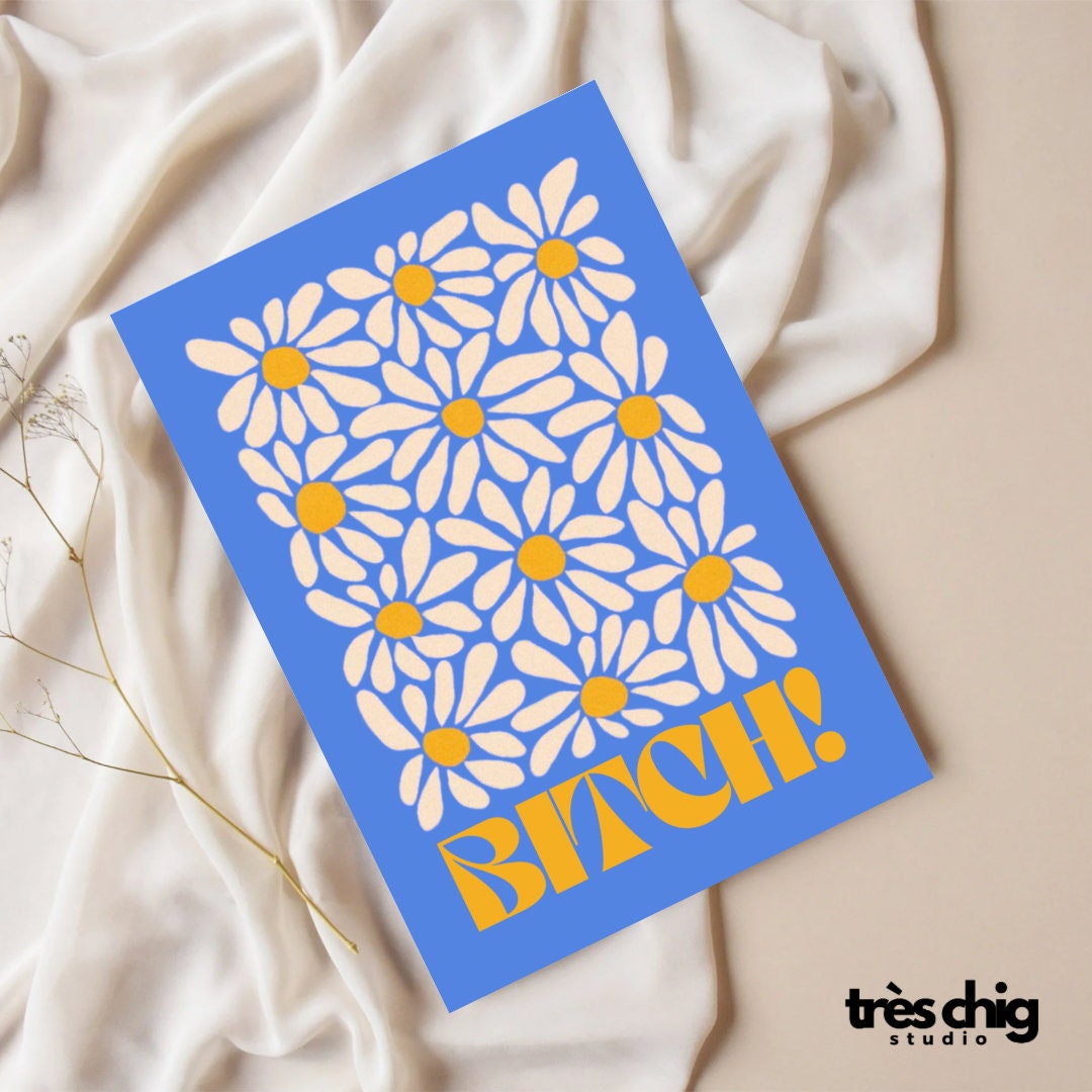 Bitch Flowers | Postkarten