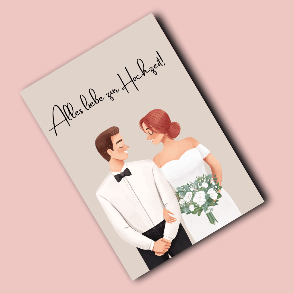Folded Card | Wedding Couple