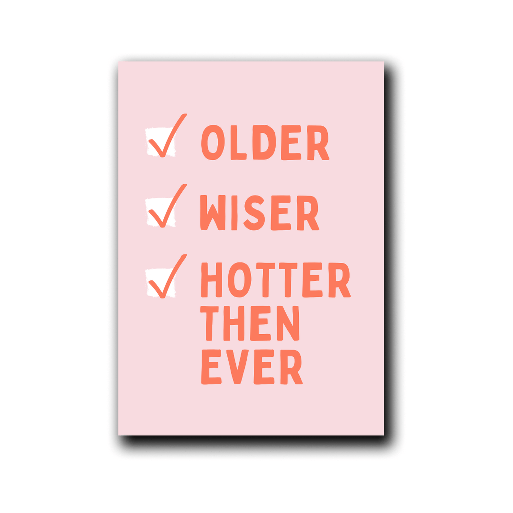 Folded Card | hotter than ever