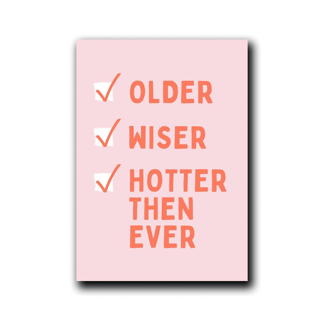 Folded Card | hotter than ever