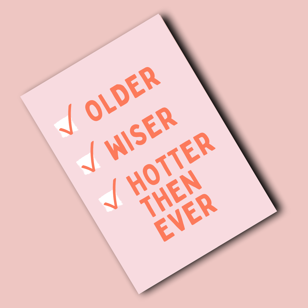 Folded Card | hotter than ever