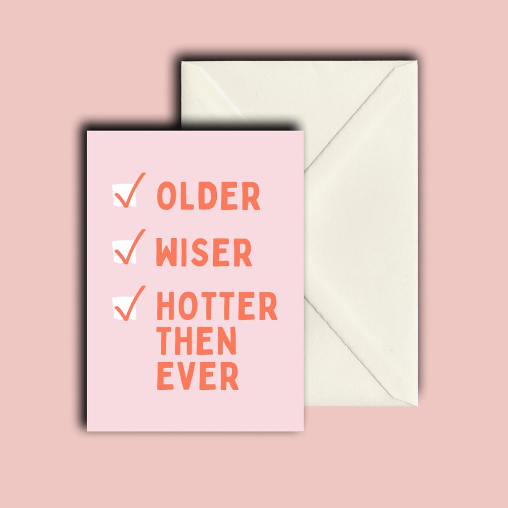 Folded Card | hotter than ever