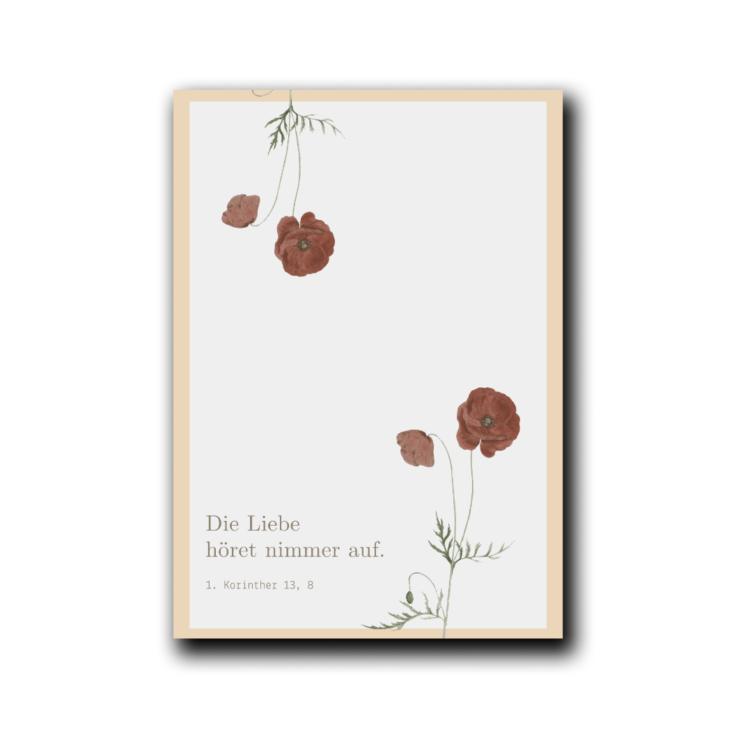 Folding card | Mourning eternal love