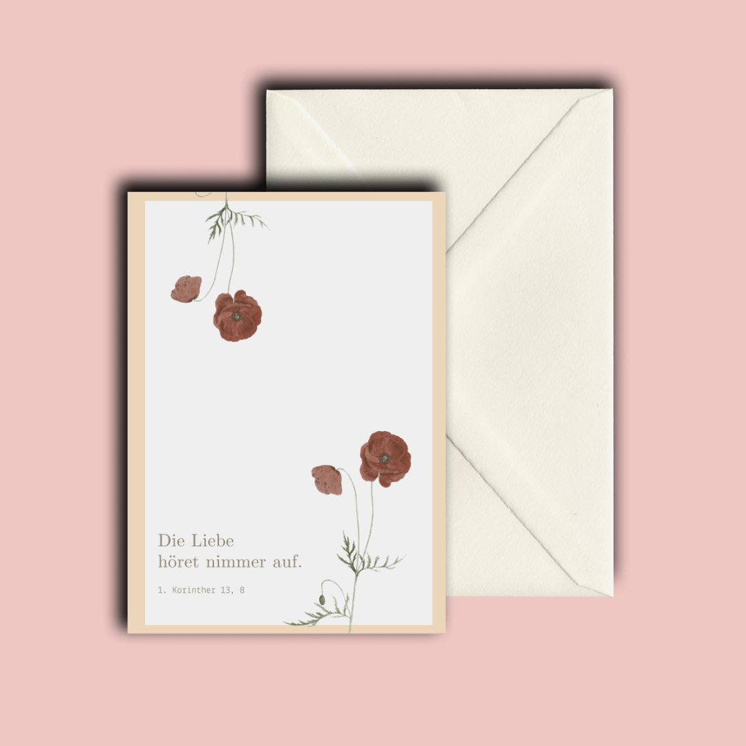 Folding card | Mourning eternal love