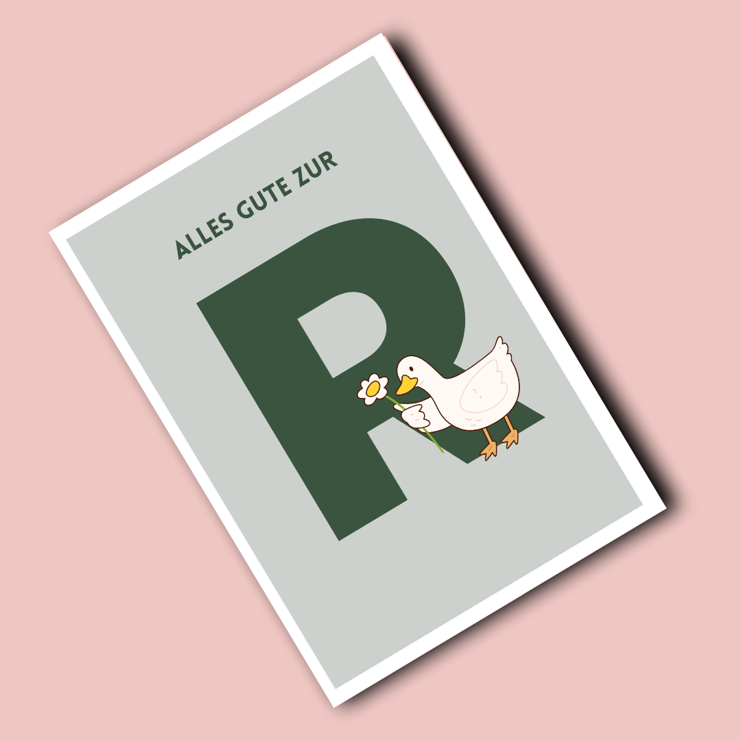 Folding Card | R-Duck