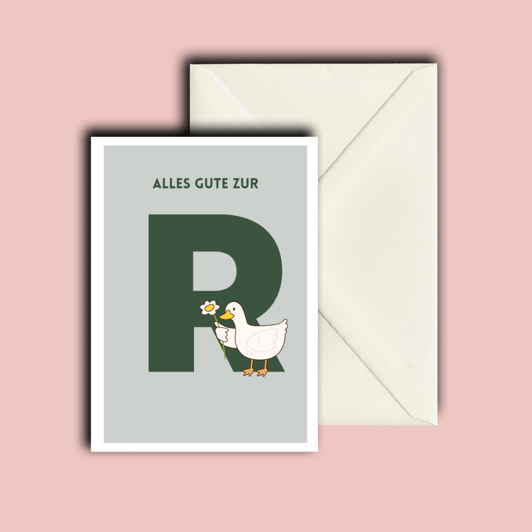 Folding Card | R-Duck