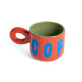 Red/Green Coffee Mug - Helio Ferretti
