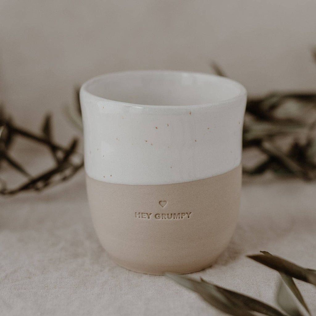 Hey Grumpy | Becher