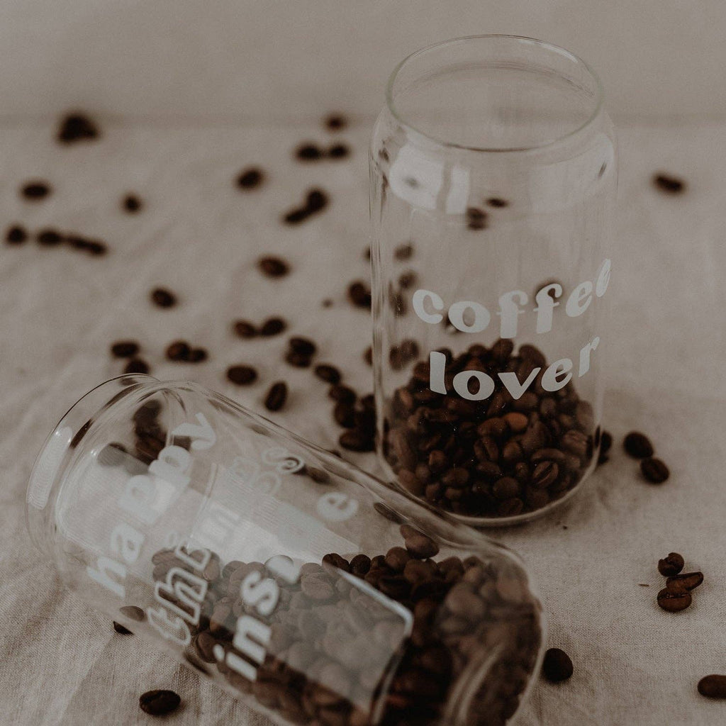 Coffee Lover | hohes Trinkglas