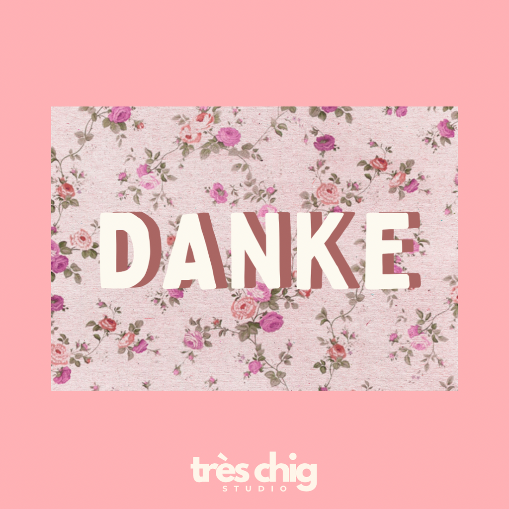 Danke Vintage | Postkarte