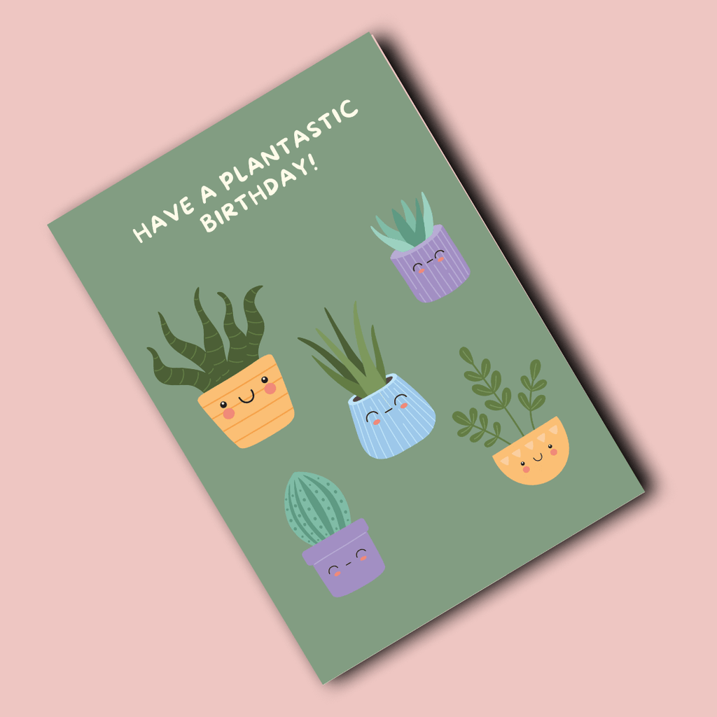 Folding Card | Plantastic Birthday