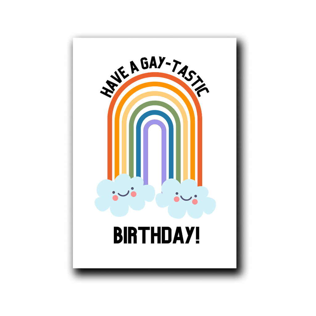 Folding Card | Gaytastic Birthday