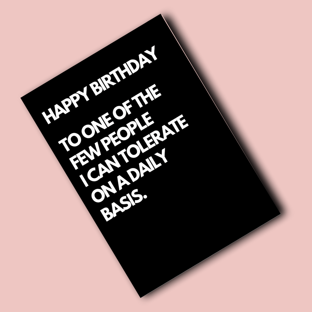 Folding Card | On a Daily Basis