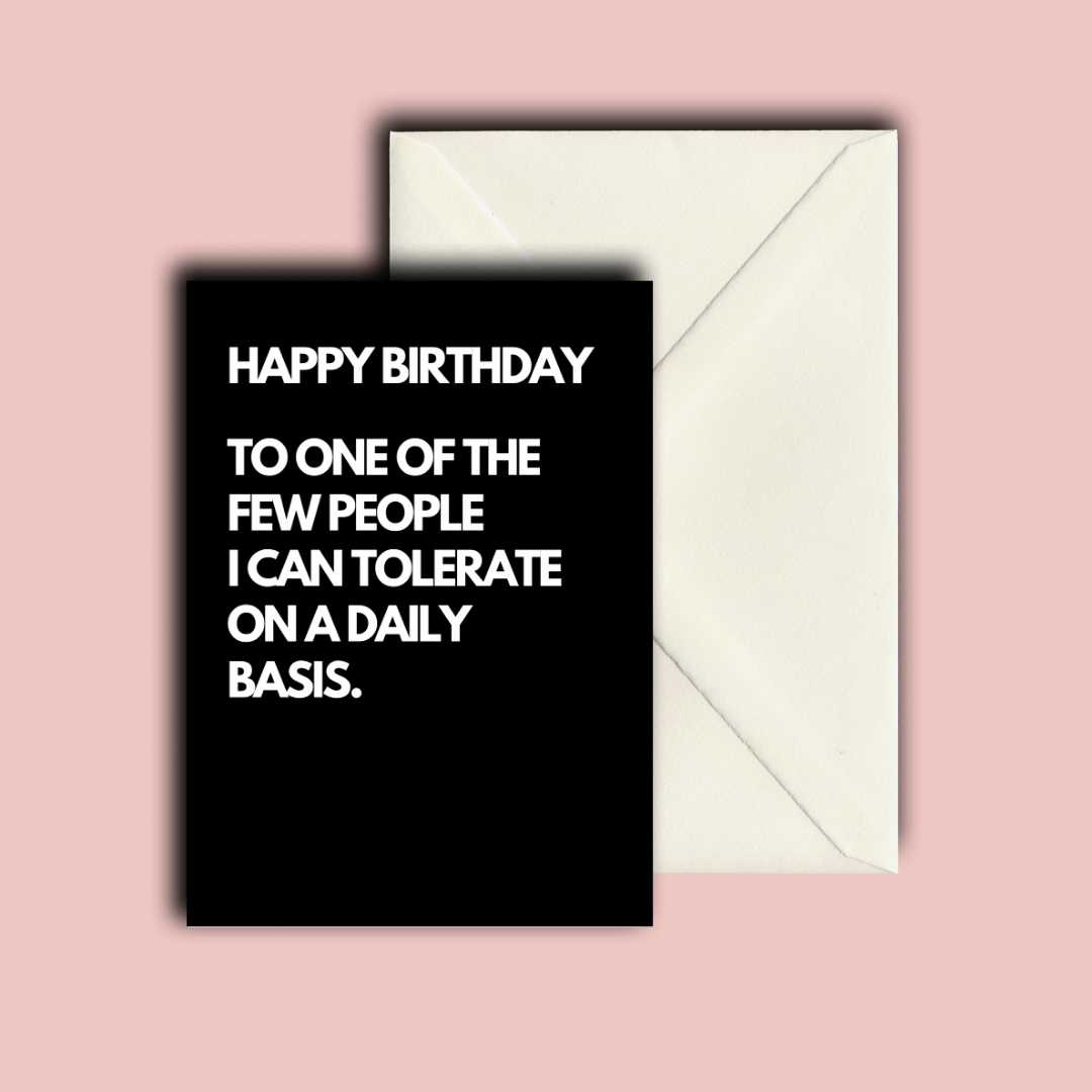 Folding Card | On a Daily Basis