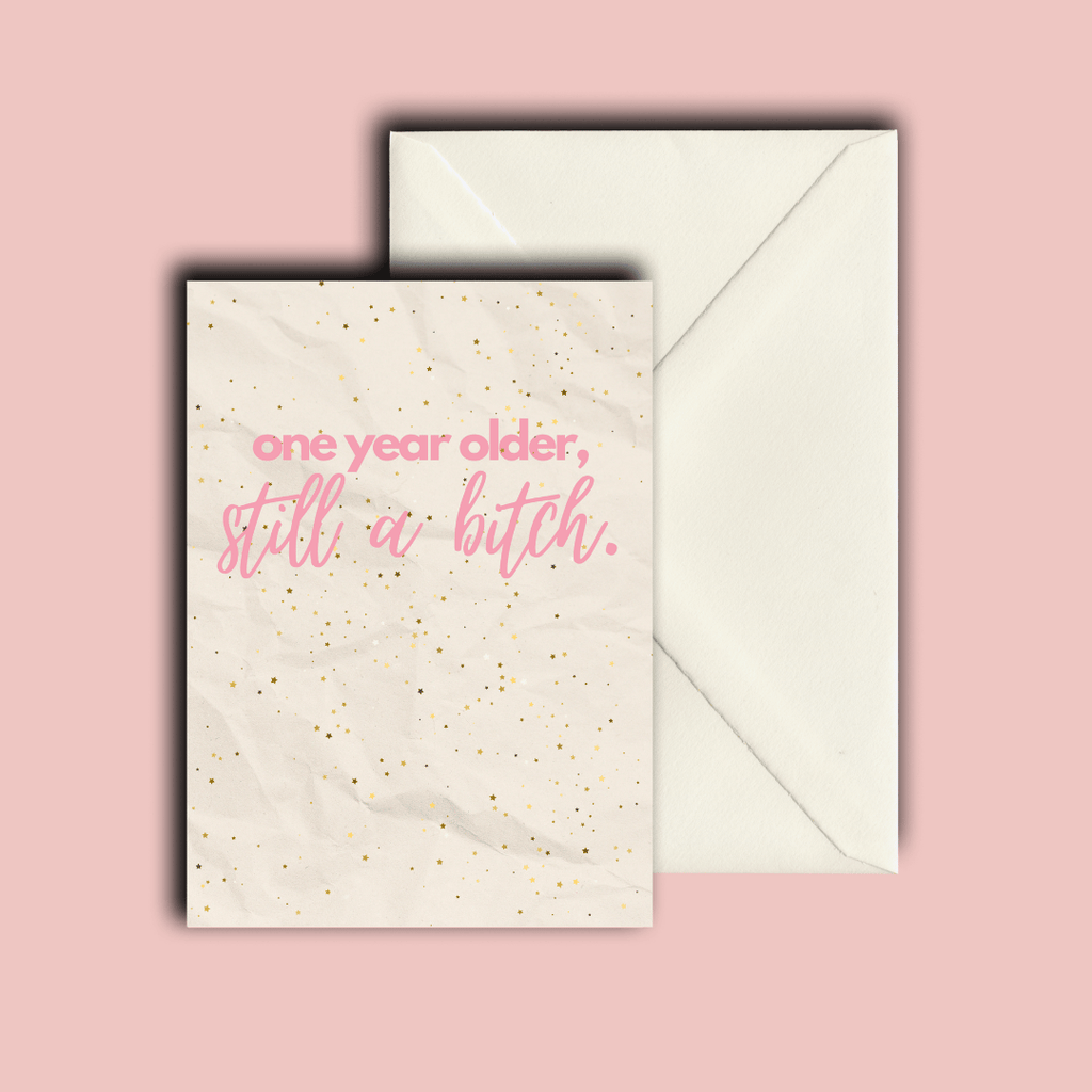 Folding card | still a bitch
