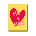 Folded Card | Wedding Mr. & Mrs.