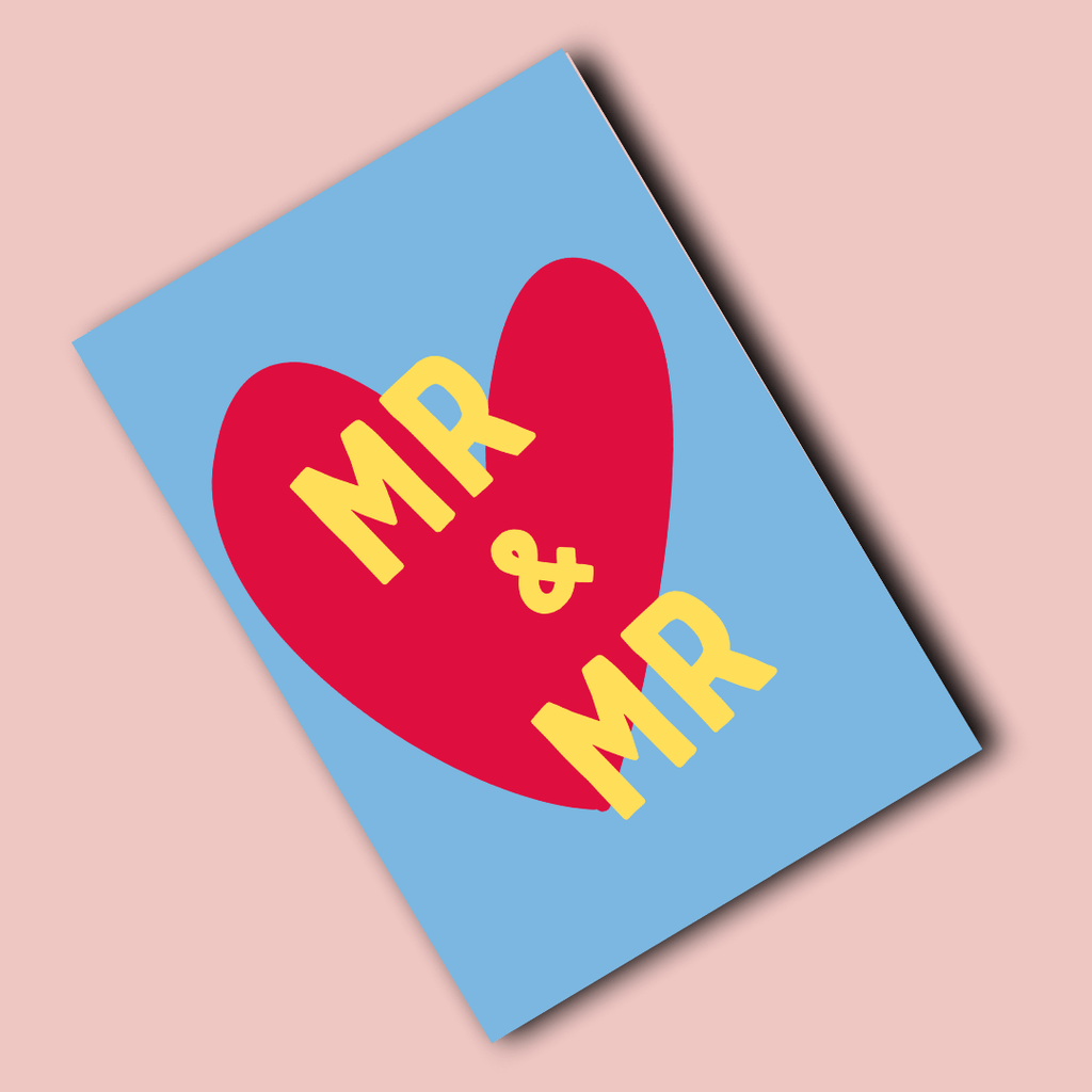 Folding Card | Wedding Mr. & Mr.