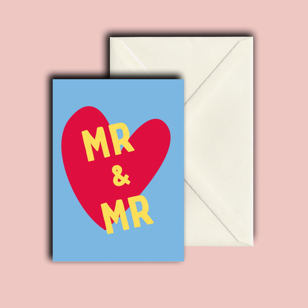 Folding Card | Wedding Mr. & Mr.