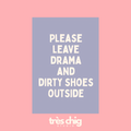 Drama and Dirty Shoes | Postkarte