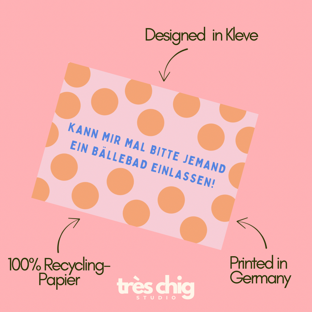 Bällebad | Postkarte