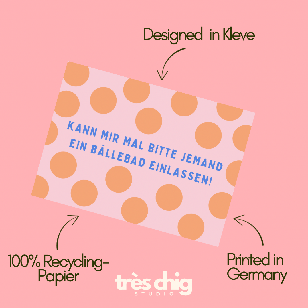 Bällebad | Postkarte