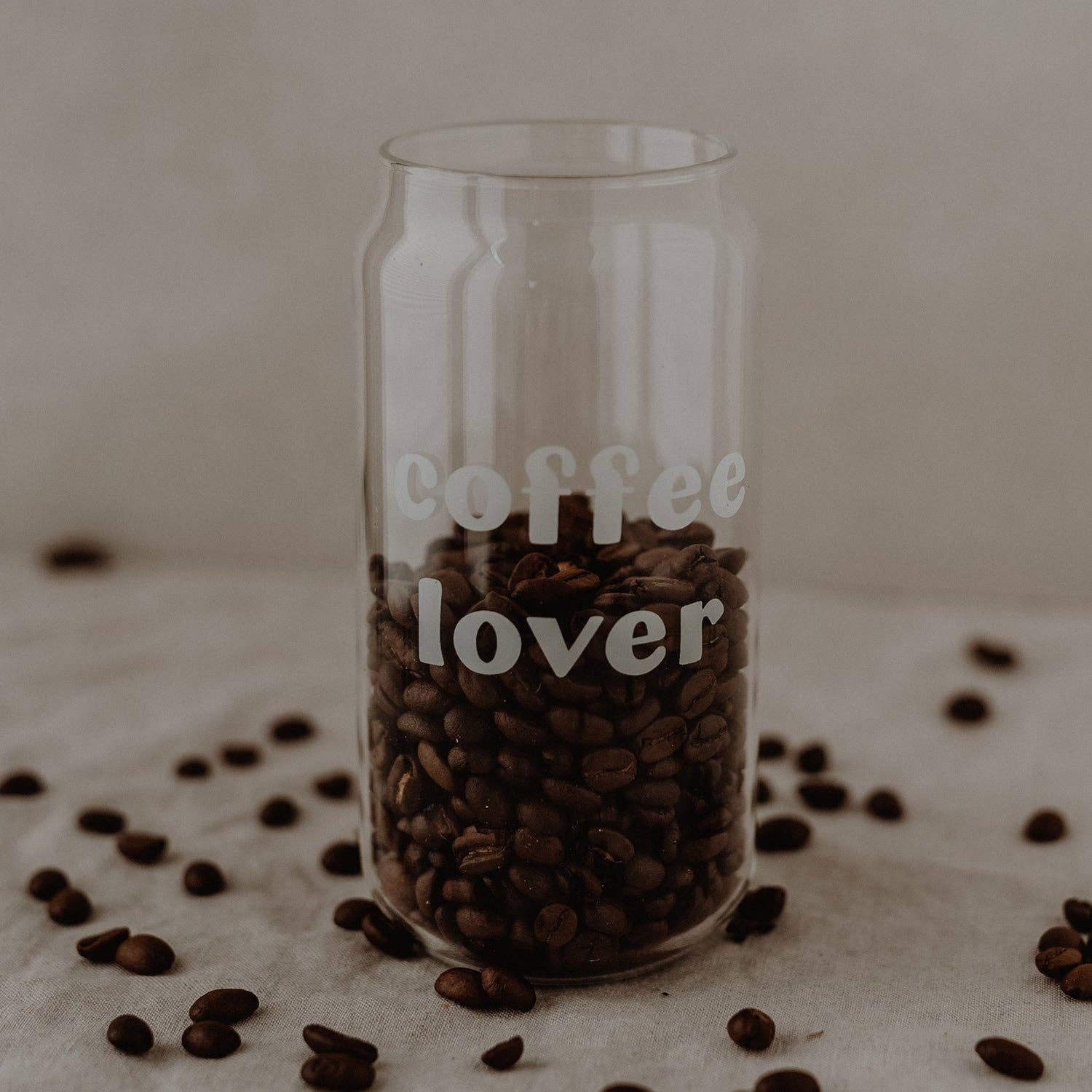 Coffee Lover | hohes Trinkglas