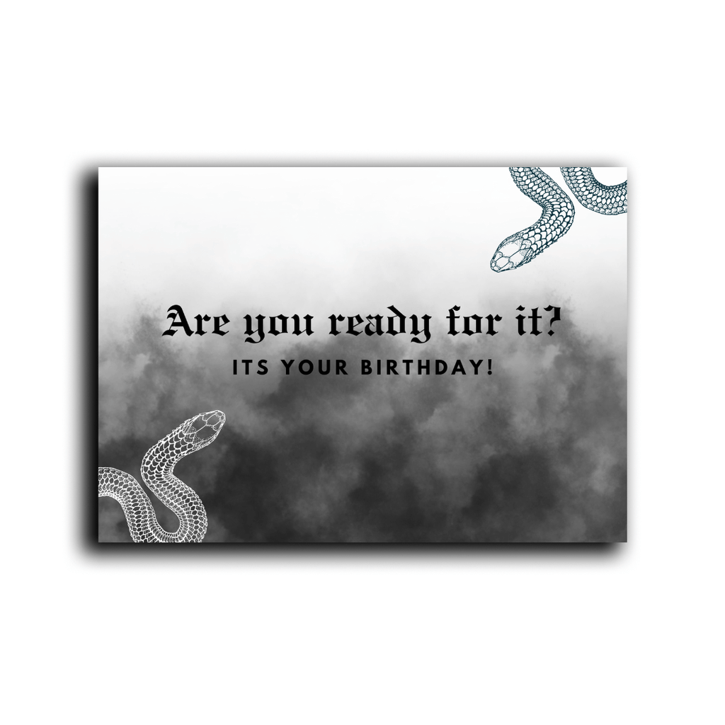 Folding card | Are you ready for it?
