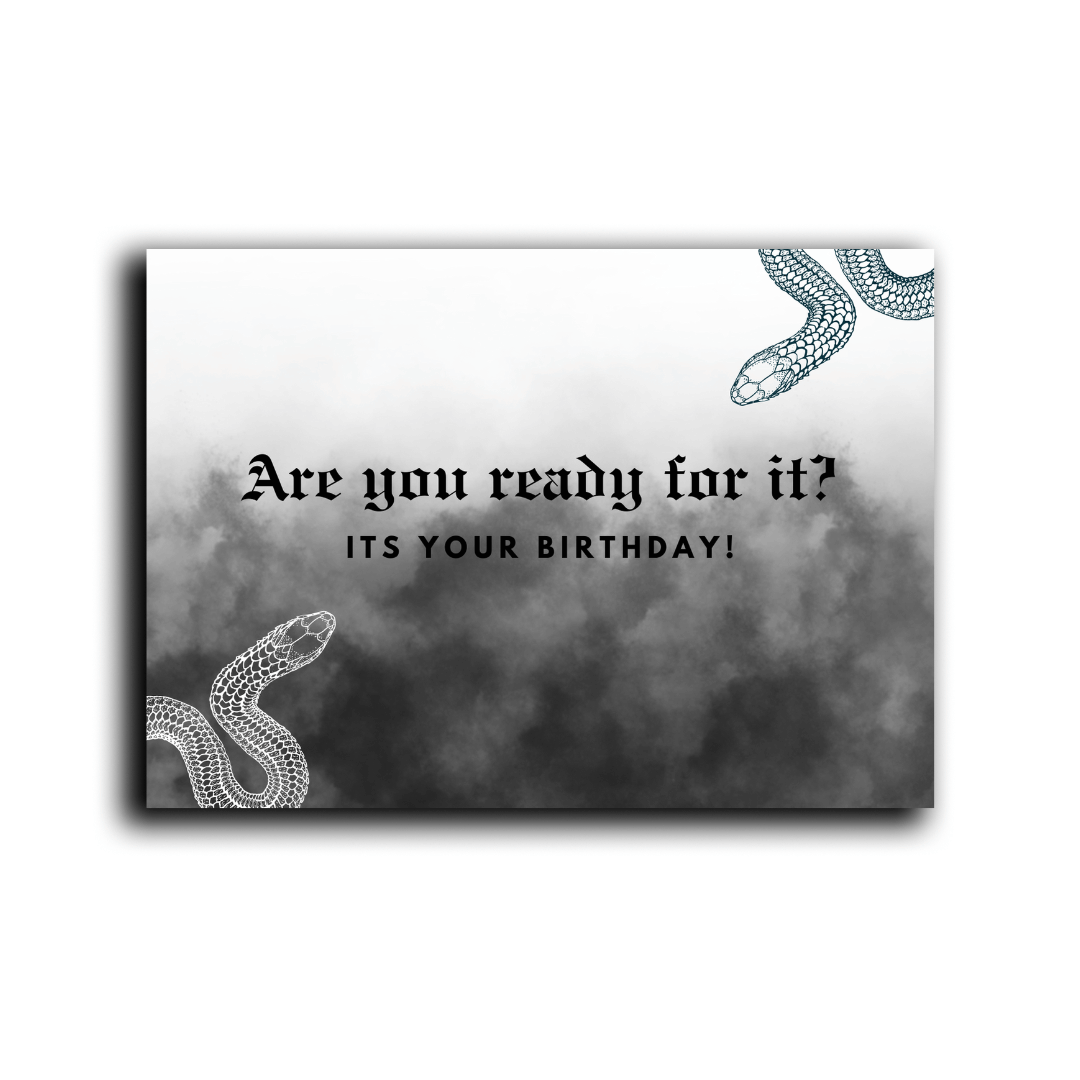 Folding card | Are you ready for it?