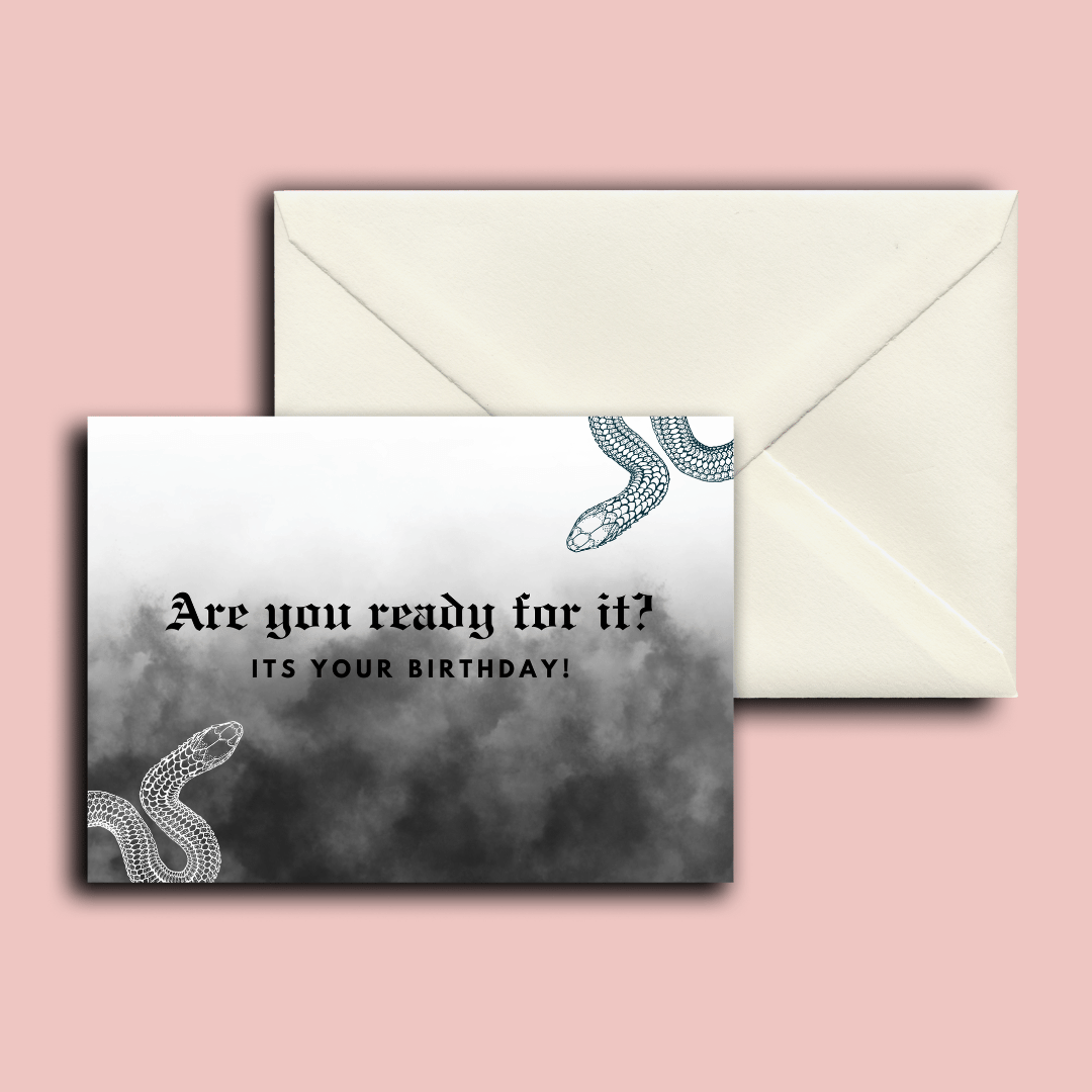 Folding card | Are you ready for it?