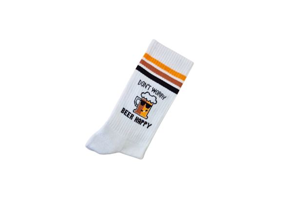 Don't Worry, Beer Happy - Sports Socks