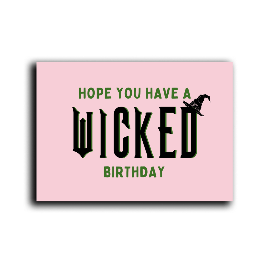 Folded Card | Wicked Birthday