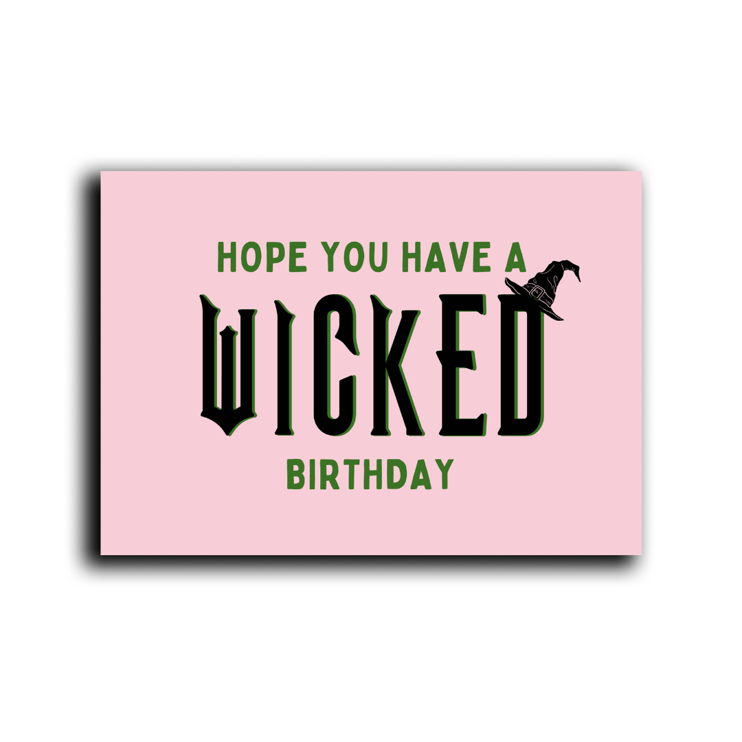 Folded Card | Wicked Birthday