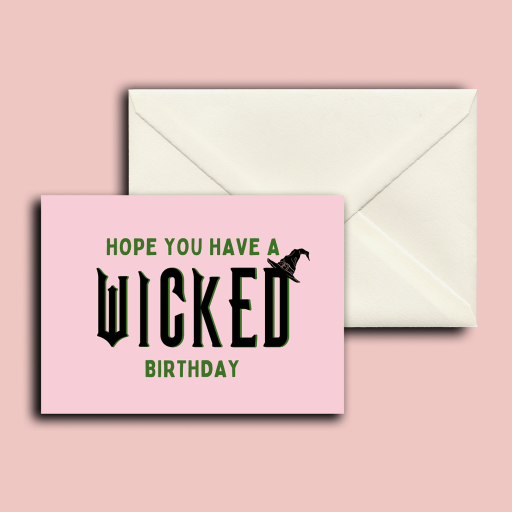 Folded Card | Wicked Birthday