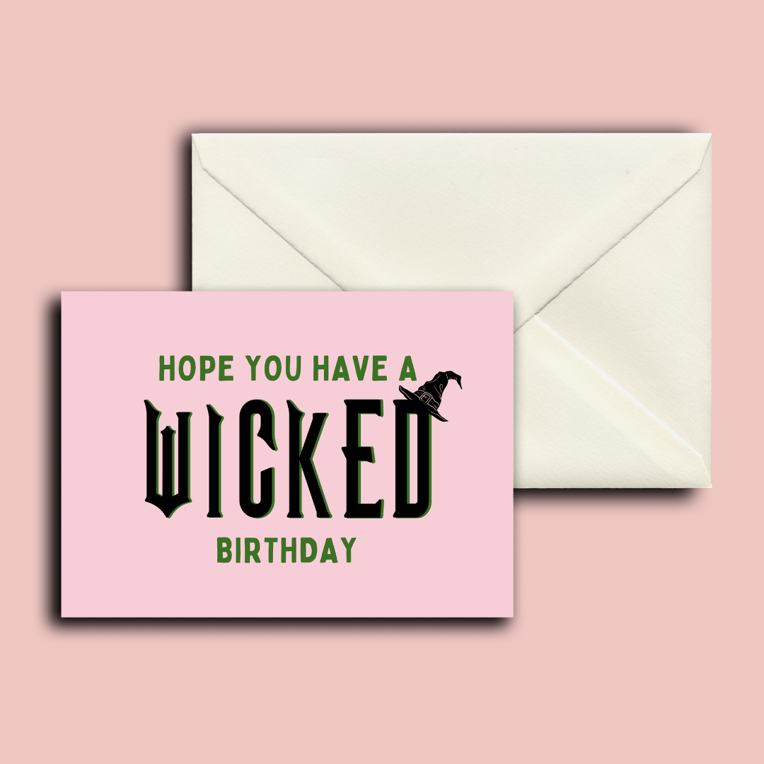 Folded Card | Wicked Birthday