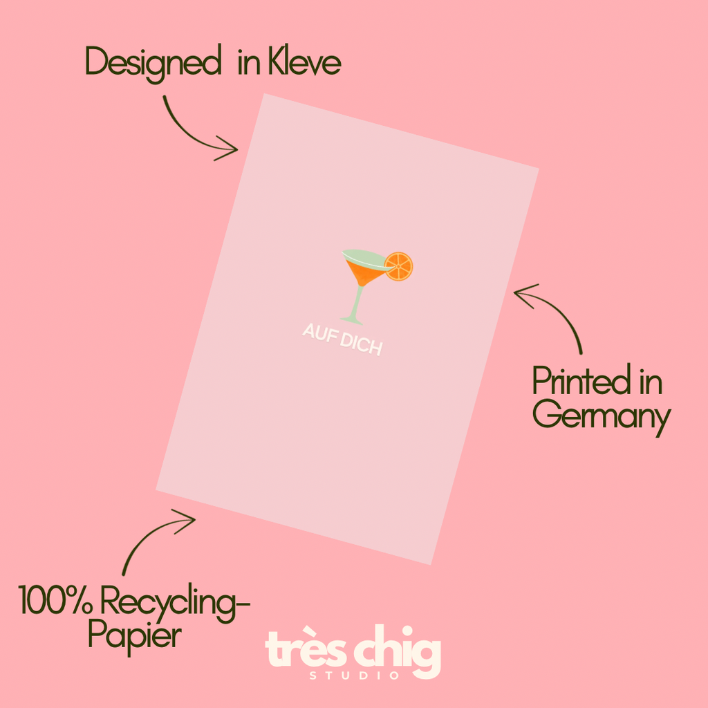 Auf Dich | Postkarte