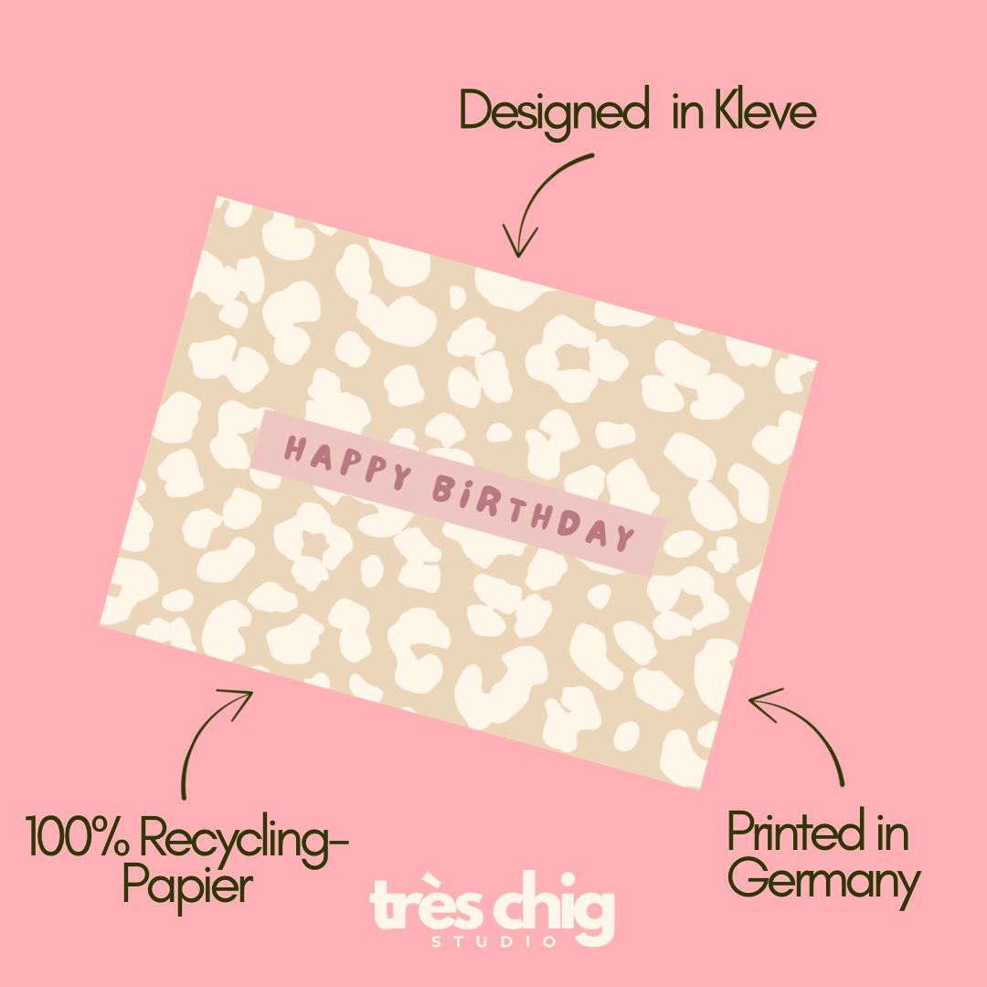Happy Birthday Leo | Postkarte