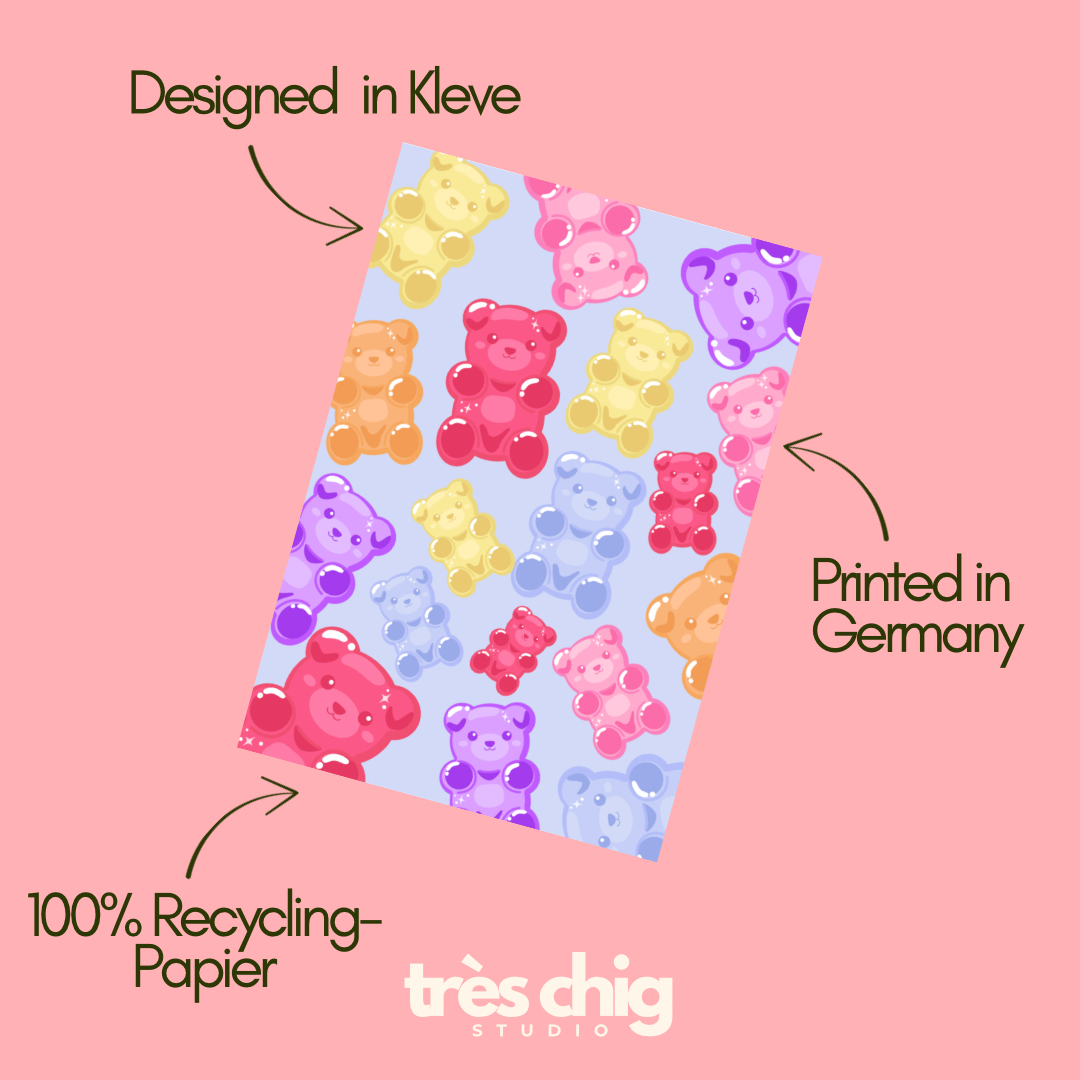 Gummibärchen | Postkarte