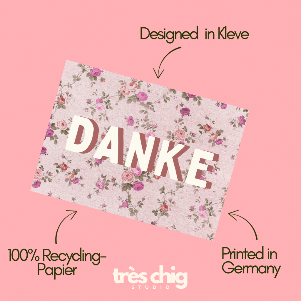 Danke Vintage | Postkarte