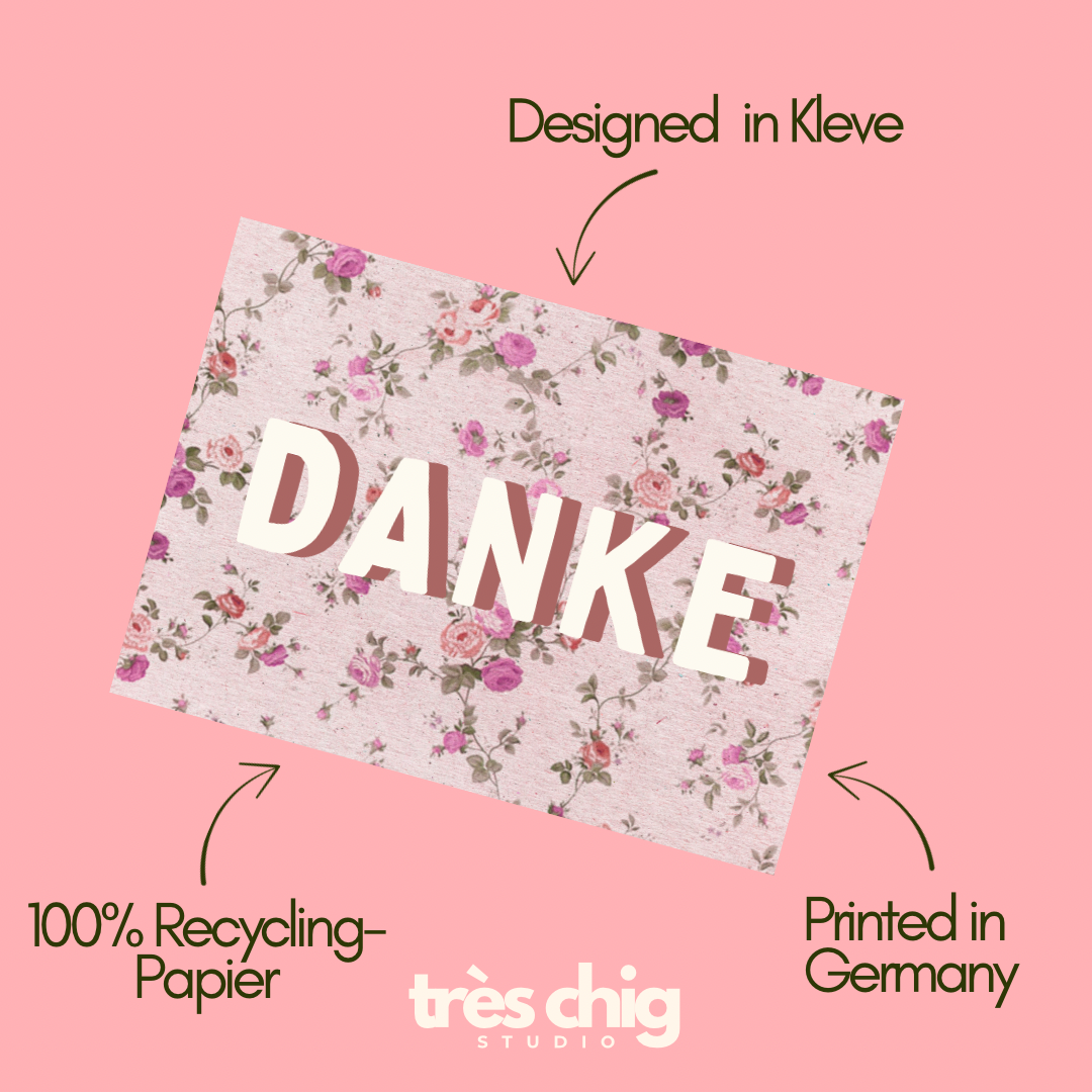 Danke Vintage | Postkarte