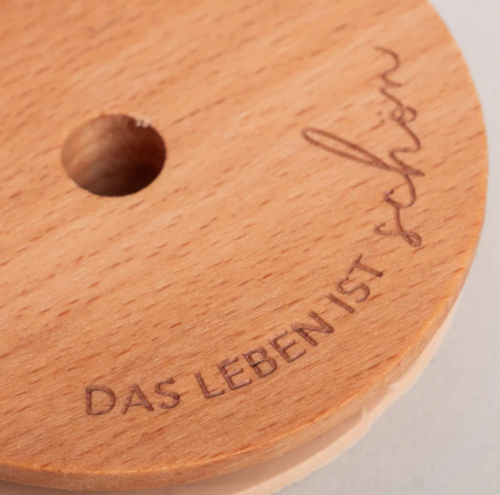 Das Leben ist schön | Holzdeckel