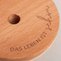 Das Leben ist schön | Holzdeckel